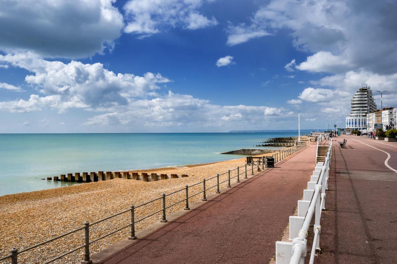 Elegant Spacious Seaside Apartment St Leonards-on-Sea Bagian luar foto