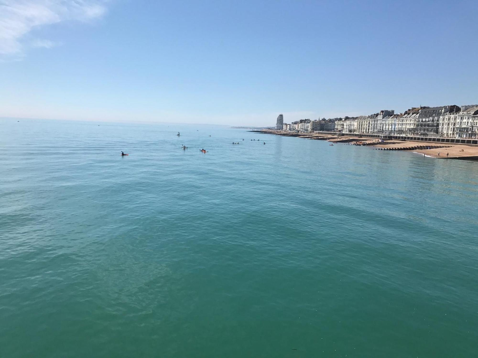 Elegant Spacious Seaside Apartment St Leonards-on-Sea Bagian luar foto